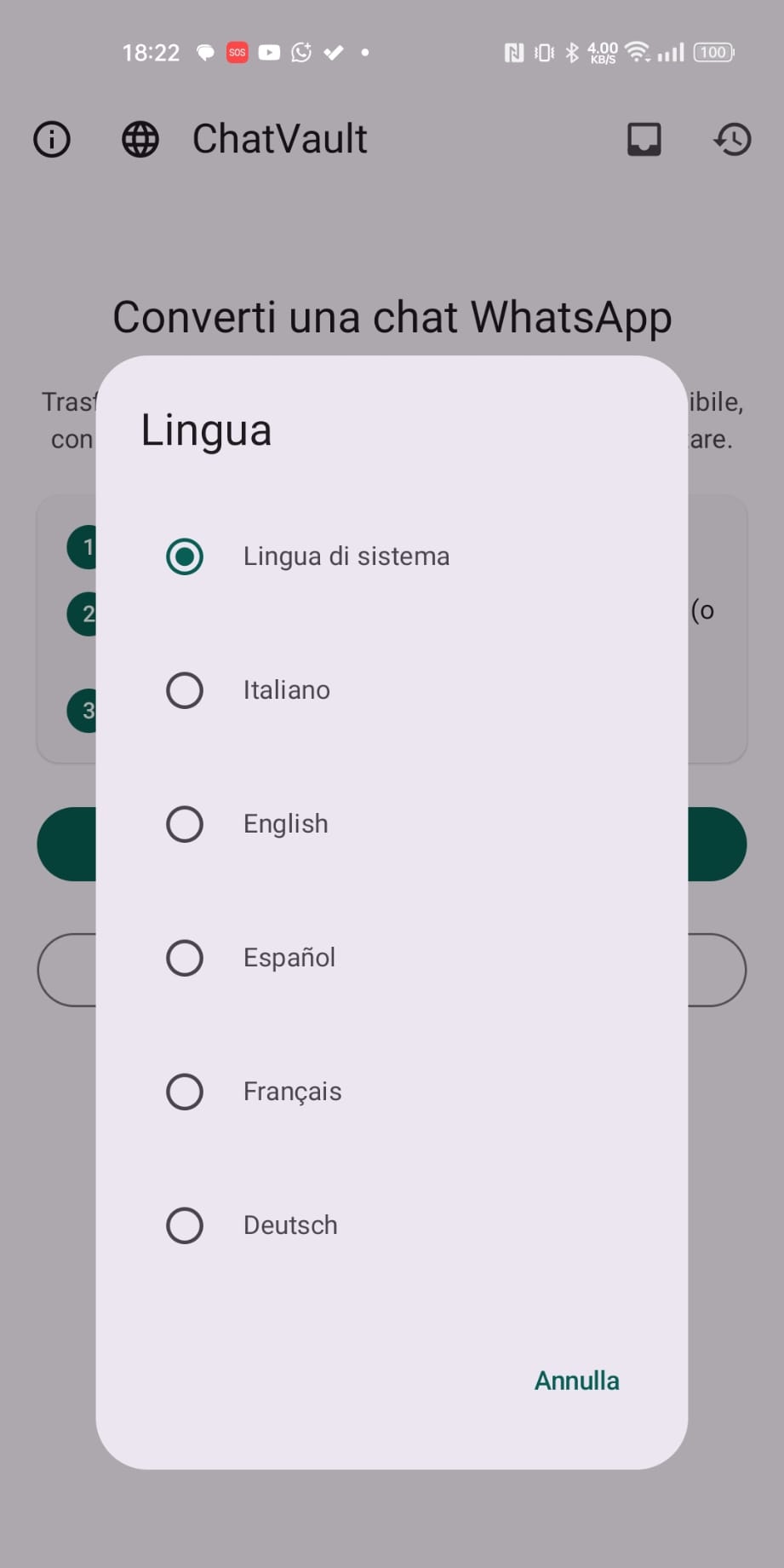 Five languages